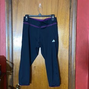 Adidas crop workout leggings